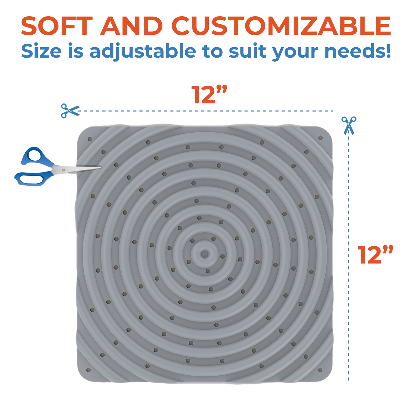 Washable Chicken Nesting Pads for Laying Eggs - Gray