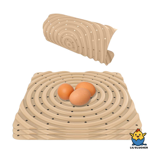 Washable Chicken Nesting Pads for Laying Eggs - Straw