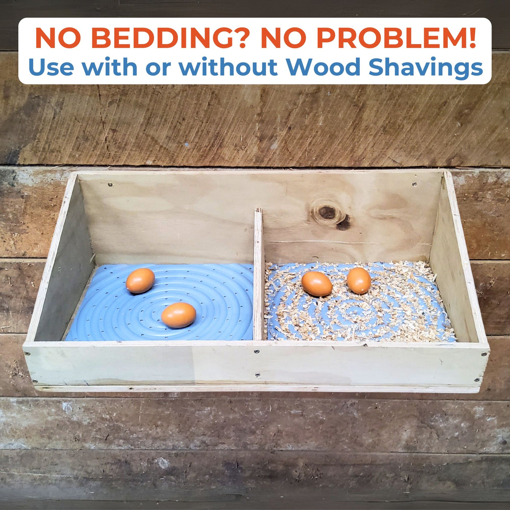 Washable Chicken Nesting Pads for Laying Eggs - Gray - Lil'Clucker