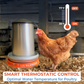 Chicken Waterer Heated Base (Orange)
