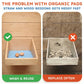Washable Chicken Nesting Pads for Laying Eggs - Gray - Lil'Clucker