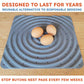 Washable Chicken Nesting Pads for Laying Eggs - Gray - Lil'Clucker