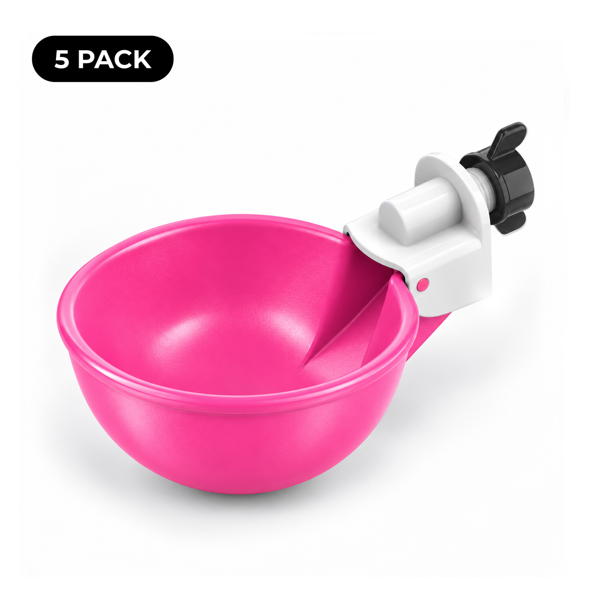 Large Automatic Chicken Waterer Cups (Pink)